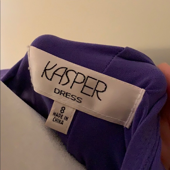 Kasper Faux Wrap Dress - Picture 4 of 5